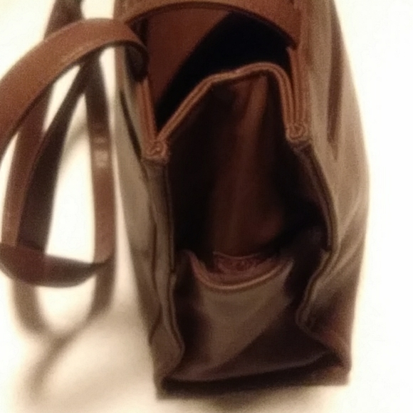 St. Johns Bay Brown Genuine Leather Hobo Bag - Picture 2 of 7